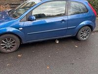 Gebraucht Ford Fiesta 2008 Blau Kleinwagen