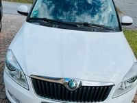 Gebraucht Skoda Roomster 85 PS (62 kW) 2012 Weiß Van / Kleinbus