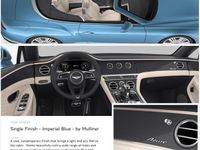 Neu Bentley Azure 549 PS (403 kW) 2026 Blau Cabrio