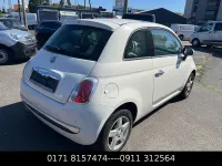 Gebraucht Fiat 500 Lounge 69 PS (50 kW) 2014 Bianco bianco/ bossa nova/calc Kleinwagen