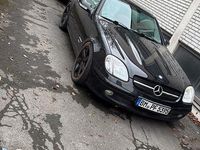 Gebraucht Mercedes SLK200 163 PS (119 kW) 2000 Schwarz Cabrio