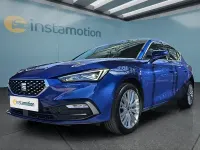 Usata Seat Leon 150 CV (110 kW) 2021 Blu Utilitaria