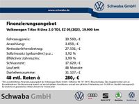 gebraucht VW T-Roc T-ROC R-LineR-Line 2.0 TDI DSG LED*VIRTUAL*AHK*KAM*17"
