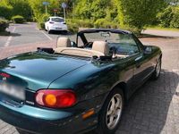 Second-hand Mazda MX5 140 CP (102 kW) 2000 Verde Cabrio