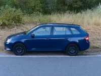 Gebraucht Skoda Fabia 75 PS (55 kW) 2015 Blau Kombi