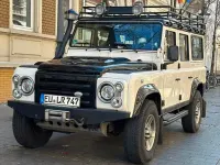 Gebraucht Land Rover Defender 122 PS (89 kW) 2009 Weiß Kombi