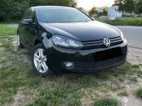 Usata VW Golf VI 122 CV (89 kW) 2010 Nero Utilitaria