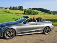 Gebraucht Mercedes C300 AMG line 258 PS (189 kW) 2020 Braun Cabrio