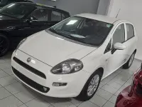 Gebraucht Fiat Punto Lounge 105 PS (77 kW) 2017 Weiß Kleinwagen