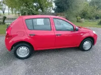 Gebraucht Dacia Sandero 2009 Rot Kleinwagen