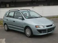 Gebraucht Mitsubishi Space Star 111 PS (81 kW) 2004 Grün Van / Kleinbus