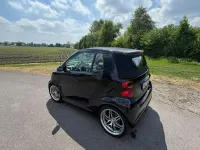 Gebraucht Smart ForTwo Cabrio Brabus Xclusive 102 PS (75 kW) 2011 Schwarz Cabrio