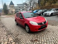 Gebraucht Dacia Sandero 75 PS (55 kW) 2009 Rot Limousine