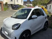 Gebraucht Smart ForTwo Coupé 60 kW (82 PS) 2020 Weiß Cabrio
