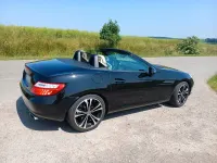 Gebraucht Mercedes SLK200 185 PS (136 kW) 2015 Schwarz Cabrio