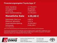 Neu Toyota Aygo X X-play 72 PS (52 kW) 2026 Weiß SUV