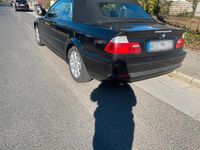 Gebraucht BMW 320 Cabriolet 150 PS (110 kW) 2005 Schwarz Cabrio