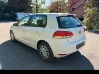 Gebraucht VW Golf VI Trendline 80 PS (58 kW) 2009 Weiß Limousine