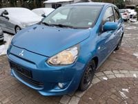 Gebraucht Mitsubishi Space Star Top 80 PS (58 kW) 2015 Blau Kleinwagen