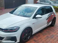 Gebraucht VW Golf VII GTI 245 PS (180 kW) 2020 Weiß Limousine