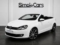 Gebraucht VW Golf Cabriolet Exclusive 105 PS (77 kW) 2012 Weiß Cabrio