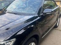 Gebraucht VW T-Roc Cabriolet Style 110 PS (80 kW) 2024 Schwarz Cabrio
