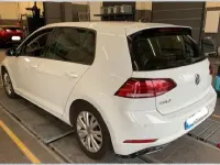 Gebraucht VW Golf VII IQ Drive 150 PS (110 kW) 2019 Weiß Limousine