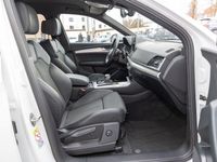 Gebraucht Audi Q5 S-Line 204 PS (150 kW) 2021 Gletscherweiß metallic SUV