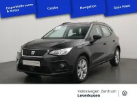 Gebraucht Seat Arona Style 116 PS (85 kW) 2018 Schwarz / midnightblack (metallic) SUV