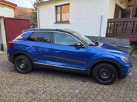 Gebraucht VW T-Roc 116 PS (85 kW) 2018 Blau SUV