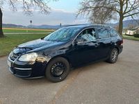Gebraucht VW Golf VI Highline 122 PS (89 kW) 2008 Schwarz Kleinwagen