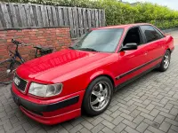 Gebraucht Audi 100 134 PS (98 kW) 1991 Rot Limousine
