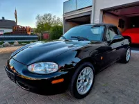 Gebraucht Mazda MX5 110 PS (80 kW) 2000 Schwarz Cabrio