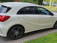 Gebraucht Mercedes A200 AMG line 156 PS (114 kW) 2017 Weiß Limousine