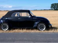 Gebraucht VW Käfer S 50 PS (36 kW) 1975 Schwarz Cabrio