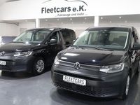 Gebraucht VW Caddy 102 PS (75 kW) 2022 Schwarz Van / Kleinbus