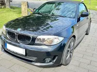 Gebraucht BMW 118 Cabriolet Sport Line 143 PS (105 kW) 2011 Schwarz Cabrio