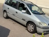 Gebraucht Opel Zafira Elegance 125 PS (91 kW) 1999 Silber Van / Kleinbus