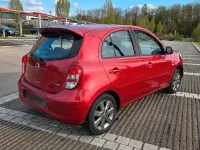 Gebraucht Nissan Micra 80 PS (58 kW) 2012 Rot Kleinwagen