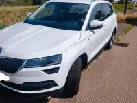 Gebraucht Skoda Karoq Clever 150 PS (110 kW) 2022 Weiß SUV