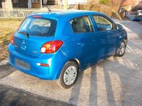 Gebraucht Mitsubishi Space Star 70 PS (51 kW) 2018 Blau Kleinwagen