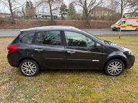 Gebraucht Renault Clio GrandTour 101 PS (74 kW) 2009 Schwarz Kombi