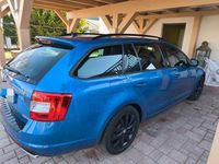 Gebraucht Skoda Octavia RS 184 PS (135 kW) 2016 Blau Kleinwagen
