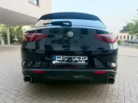 Gebraucht Alfa Romeo Stelvio Tech Edition 280 PS (205 kW) 2019 Schwarz SUV