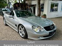 Gebraucht Mercedes SL500 306 PS (225 kW) 2003 Silber (metallic) Cabrio