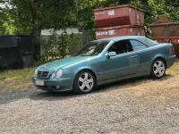 Gebraucht Mercedes CLK230 193 PS (141 kW) 1999 Grün Cabrio