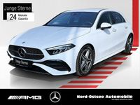 Gebraucht Mercedes A180 AMG 136 PS (100 kW) 2024 Weiß digitalweiß Limousine