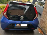 Gebraucht Toyota Aygo X-clusiv 72 PS (52 kW) 2019 Blau Kleinwagen