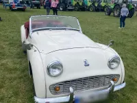 Gebraucht Triumph TR3 102 PS (75 kW) 1952 Weiß Cabrio