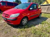 Gebraucht Hyundai Getz 60 PS (44 kW) 2007 Rot Kleinwagen